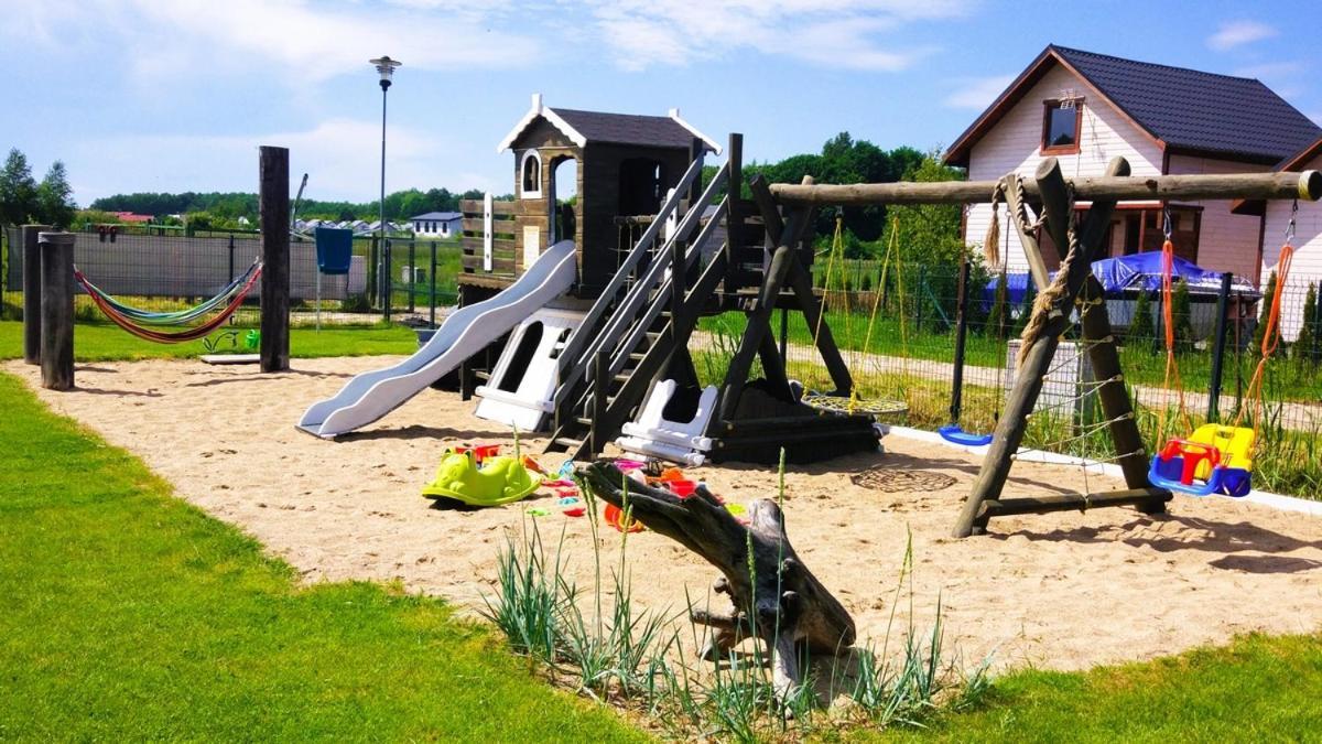 Linowe Domki - Domki Letniskowe Nad Morzem Rusinowo  Exterior foto